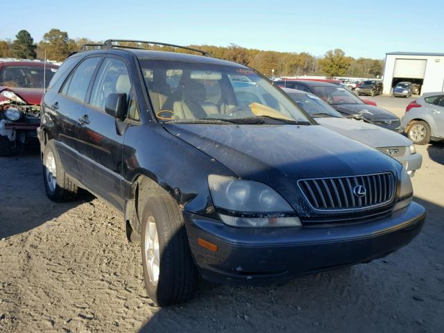 JT6GF10U8X0028880 - 1999 LEXUS RX 300 BLACK photo 1