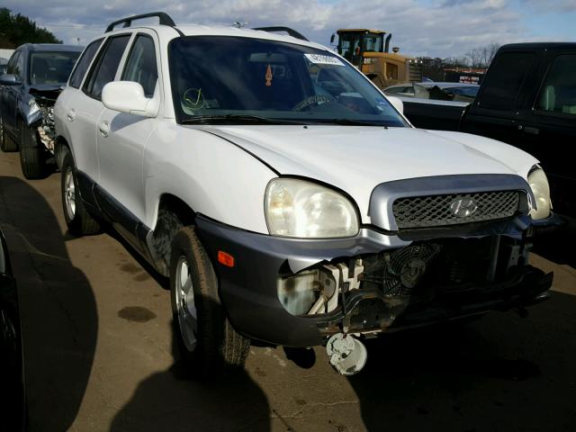 KM8SC13D53U463569 - 2003 HYUNDAI SANTA FE G WHITE photo 1