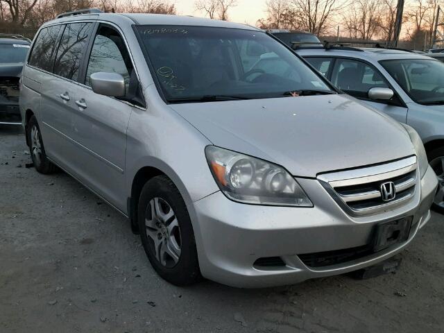 5FNRL384X5B024645 - 2005 HONDA ODYSSEY EX SILVER photo 1