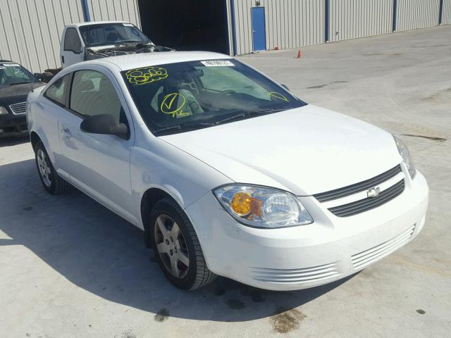 1G1AK15F577224165 - 2007 CHEVROLET COBALT LS WHITE photo 1