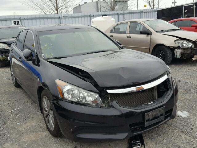 1HGCP2F78CA800876 - 2012 HONDA ACCORD EX BLACK photo 1