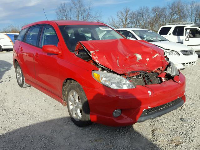 2T1KR32E27C662803 - 2007 TOYOTA COROLLA MA RED photo 1