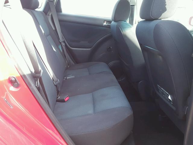 2T1KR32E27C662803 - 2007 TOYOTA COROLLA MA RED photo 6