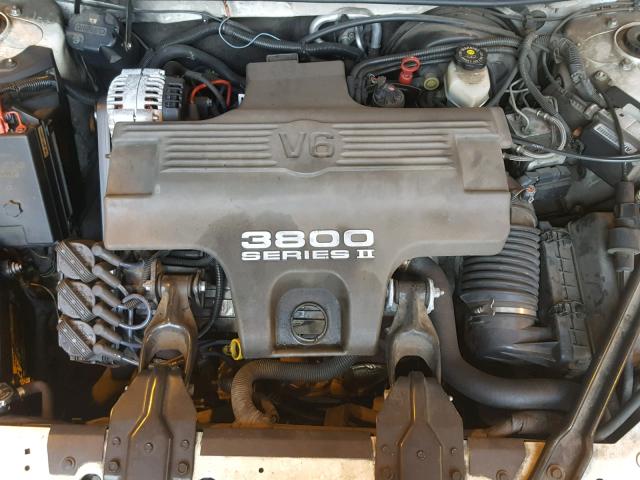 1G2WP12K6WF249939 - 1998 PONTIAC GRAND PRIX WHITE photo 7