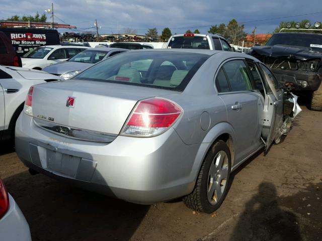 1G8ZS57B69F142086 - 2009 SATURN AURA XE SILVER photo 4