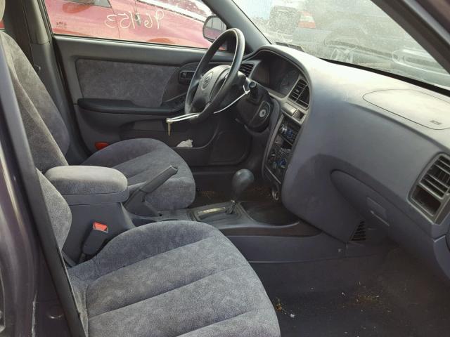 KMHDN45D61U211599 - 2001 HYUNDAI ELANTRA GL BLUE photo 5