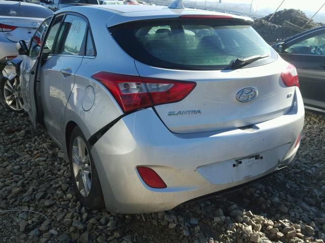 KMHD35LE5DU139452 - 2013 HYUNDAI ELANTRA GT SILVER photo 3