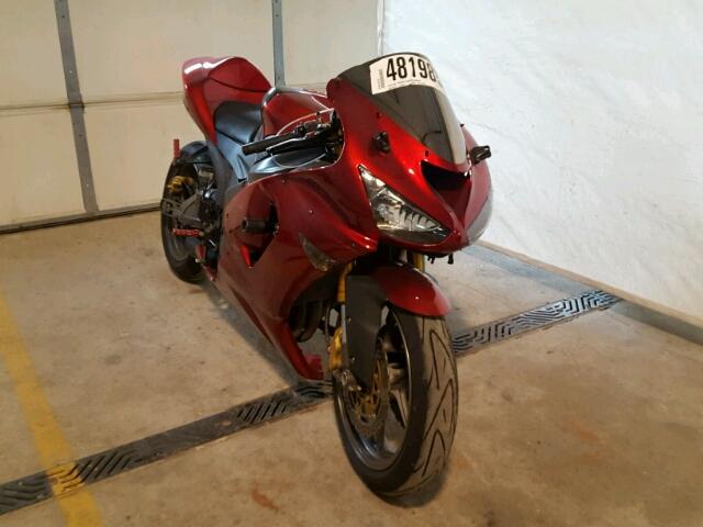 JKBZXJC106A030587 - 2006 KAWASAKI ZX636 RED photo 1