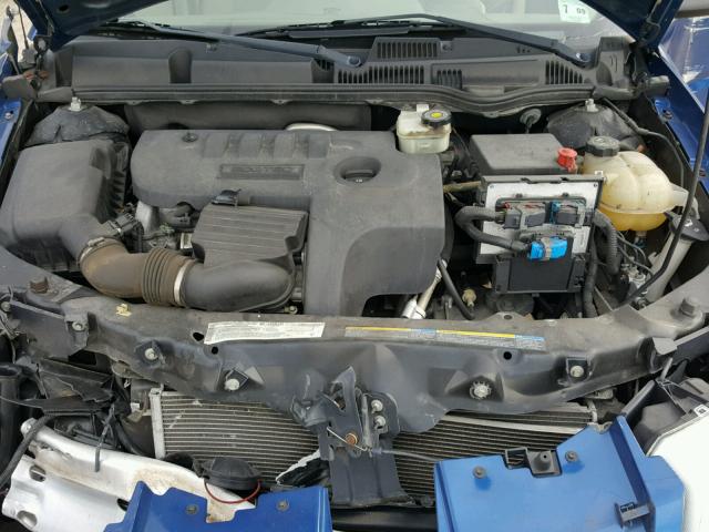 1G8AJ52F45Z182704 - 2005 SATURN ION LEVEL BLUE photo 7