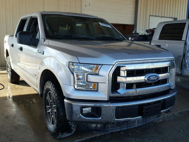 1FTEW1EG3FKD83901 - 2015 FORD F150 SUPER SILVER photo 1