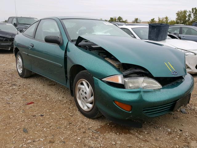 1G1JC1246X7116590 - 1999 CHEVROLET CAVALIER B GREEN photo 1