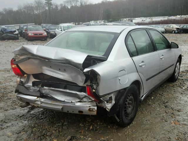 1G1ZS52F15F328895 - 2005 CHEVROLET MALIBU SILVER photo 4