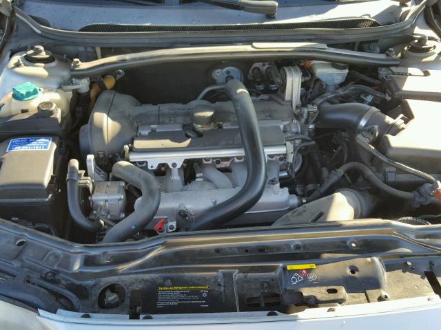 YV1RS592882685748 - 2008 VOLVO S60 2.5T GRAY photo 7