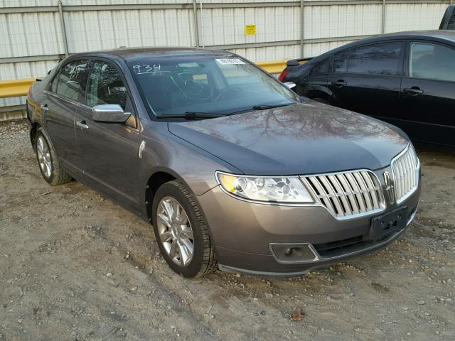 3LNHL2GC0CR805647 - 2012 LINCOLN MKZ ნაცრისფერი ფოტო 1