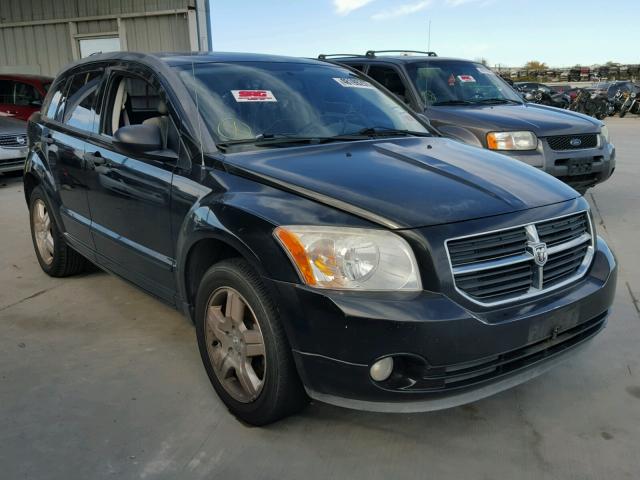 1B3HB48B77D157409 - 2007 DODGE CALIBER SX BLACK photo 1