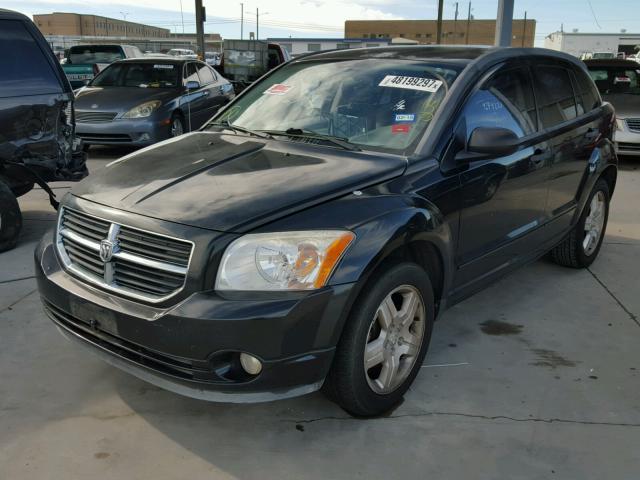 1B3HB48B77D157409 - 2007 DODGE CALIBER SX BLACK photo 2