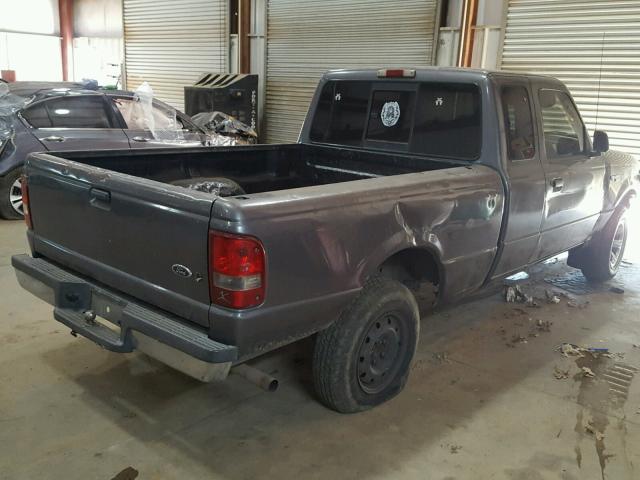 1FTYR14V1YPA89410 - 2000 FORD RANGER SUP GRAY photo 4