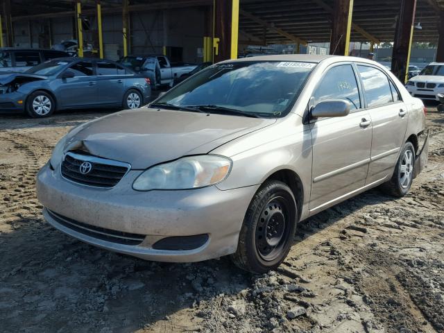 2T1BR32E26C632005 - 2006 TOYOTA COROLLA CE GOLD photo 2