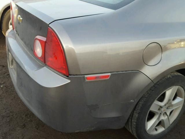 1G1ZB5E12BF219230 - 2011 CHEVROLET MALIBU LS GRAY photo 9