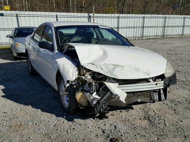 1C3EL46R52N102320 - 2002 CHRYSLER SEBRING LX WHITE photo 1