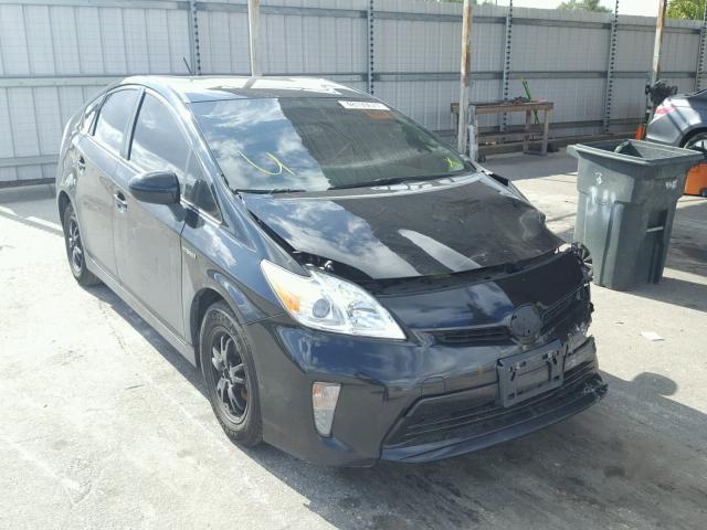 JTDKN3DU3D5547295 - 2013 TOYOTA PRIUS BLACK photo 1