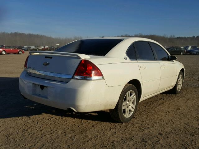 2G1WC581869240707 - 2006 CHEVROLET IMPALA LT WHITE photo 4