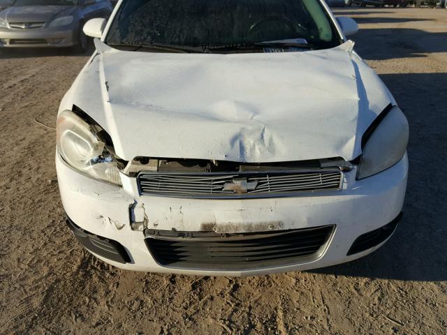 2G1WC581869240707 - 2006 CHEVROLET IMPALA LT WHITE photo 9