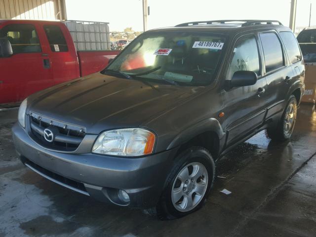 4F2CZ06114KM30181 - 2004 MAZDA TRIBUTE ES GRAY photo 2