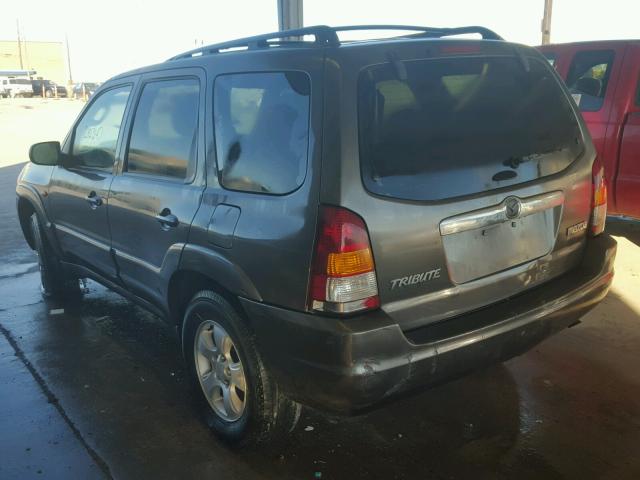 4F2CZ06114KM30181 - 2004 MAZDA TRIBUTE ES GRAY photo 3