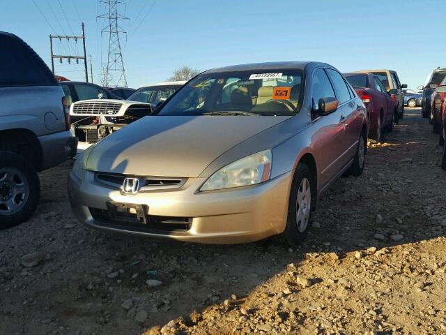 1HGCM56495A144223 - 2005 HONDA ACCORD LX GOLD photo 2