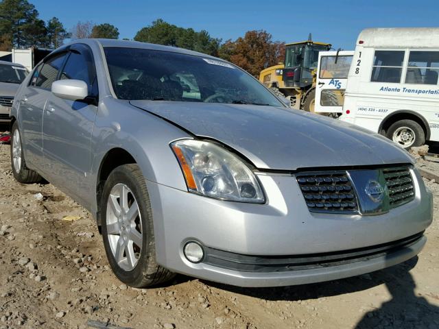 1N4BA41E45C827552 - 2005 NISSAN MAXIMA SE SILVER photo 1