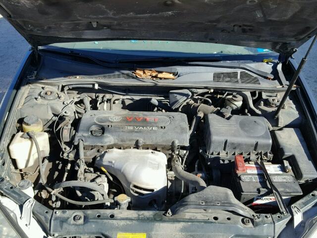 4T1BE32K52U571680 - 2002 TOYOTA CAMRY LE GREEN photo 7