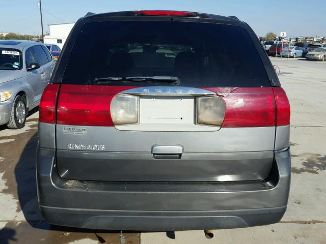 3G5DA03EX4S581812 - 2004 BUICK RENDEZVOUS SILVER photo 9