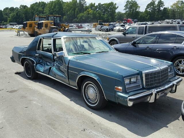 TH42K9R198956 - 1979 CHRYSLER NEWPORT GREEN photo 1