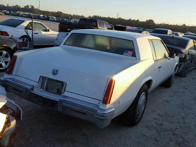 6L57B9E606171 - 1979 CADILLAC ELDORADO WHITE photo 4