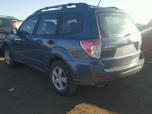JF2SHABC5CG413561 - 2012 SUBARU FORESTER 2 BLUE photo 3