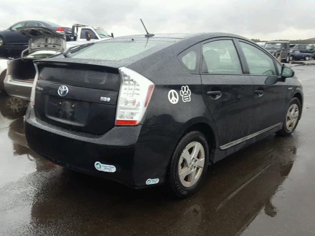 JTDKN3DUXA5228830 - 2010 TOYOTA PRIUS 黑色 照片 4