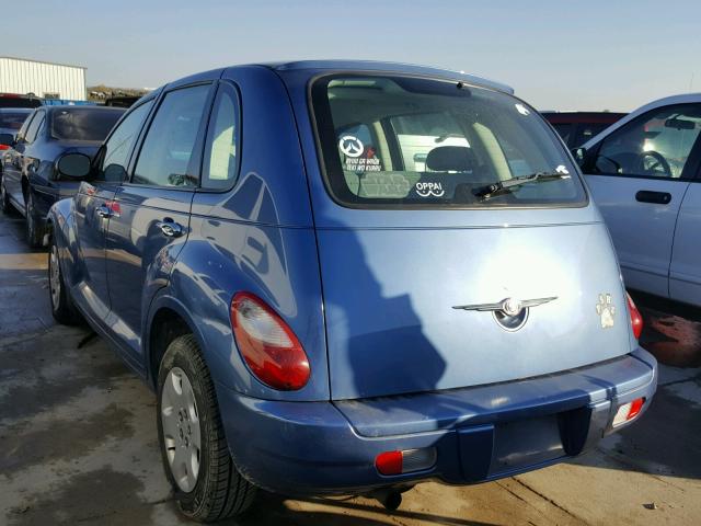 3A4FY48BX6T323610 - 2006 CHRYSLER PT CRUISER BLUE photo 3