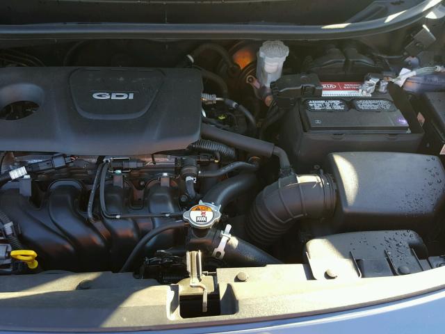 KNADM4A33G6552537 - 2016 KIA RIO LX Կապույտ լուսանկար 7