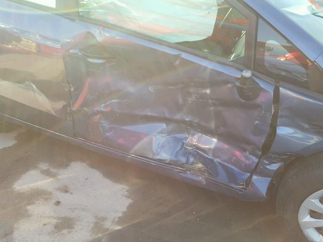 KNADM4A33G6552537 - 2016 KIA RIO LX BLUE photo 9