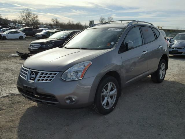 JN8AS5MV6AW118798 - 2010 NISSAN ROGUE S GRAY photo 2