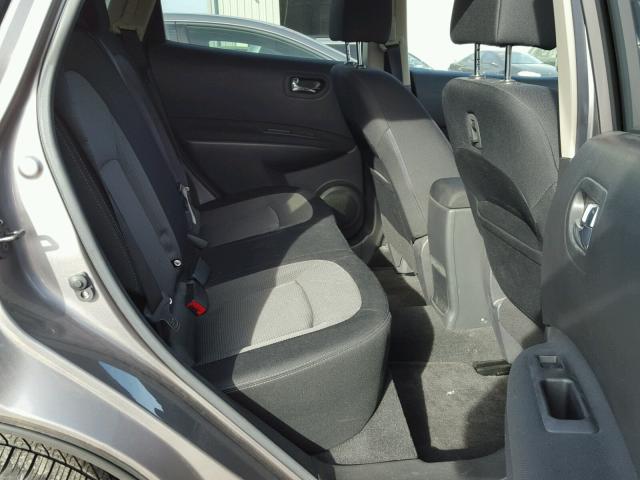 JN8AS5MV6AW118798 - 2010 NISSAN ROGUE S GRAY photo 6