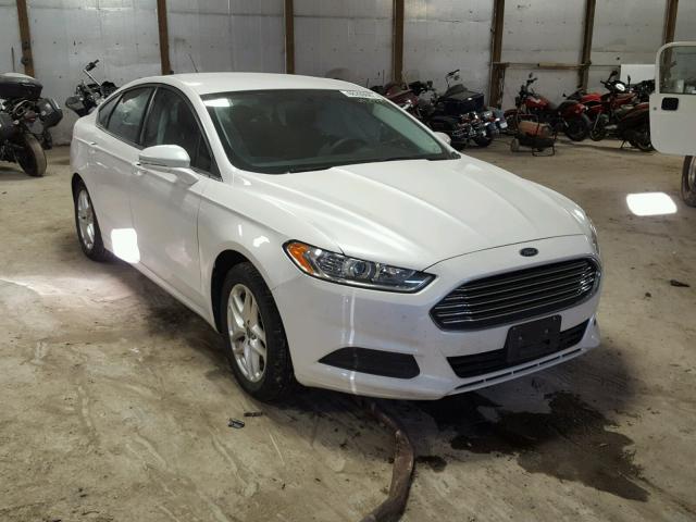 3FA6P0H7XDR212813 - 2013 FORD FUSION SE WHITE photo 1