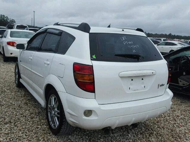 5Y2SL65826Z427590 - 2006 PONTIAC VIBE WHITE photo 3