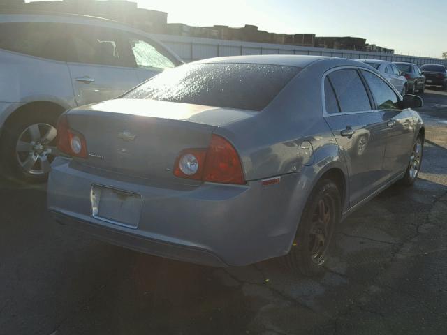 1G1ZH57B684305410 - 2008 CHEVROLET MALIBU 1LT BLUE photo 4