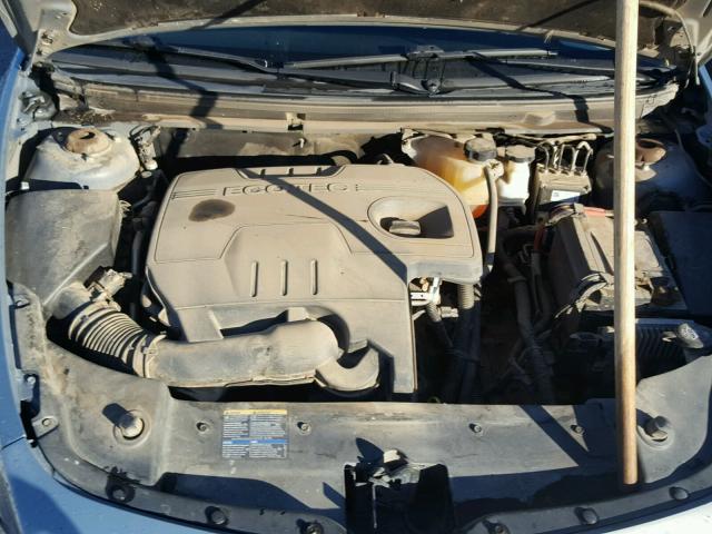 1G1ZH57B684305410 - 2008 CHEVROLET MALIBU 1LT 蓝色 照片 7