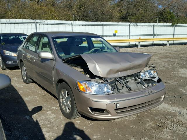 4T1BF28B2YU090468 - 2000 TOYOTA AVALON XL Қоңыр фото 1