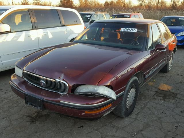 1G4HP52K2WH429818 - 1998 BUICK LESABRE CU MAROON photo 2