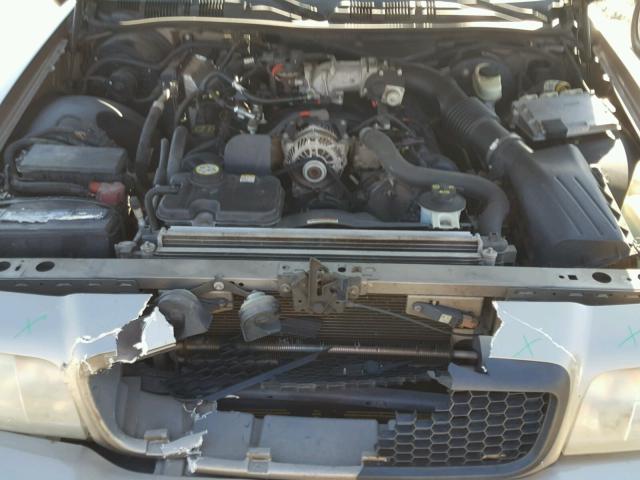 2FAHP71WX7X101283 - 2007 FORD CROWN VICT TAN photo 7