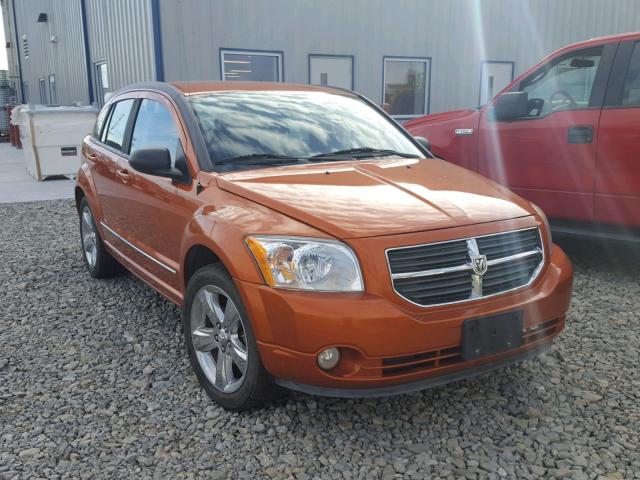 1B3CB8HB2BD238490 - 2011 DODGE CALIBER RU ORANGE photo 1